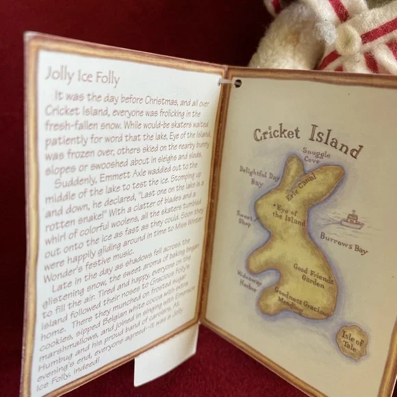 Fix-8" Bunnies by the Bay JOY PHIL 2002 Hallmark Joy collectible Plush Rabbit - Picture 3 of 4